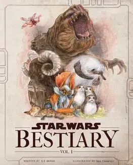 Film - encyklopédie, ročenky Star Wars Bestiary Vol. 1 - S. T. Bende,Iris Compiet