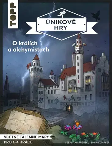 Krížovky, hádanky, hlavolamy Únikové hry: O králích a alchymistech - Sebestian Frenzel,Simon Zimpfer