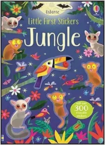 V cudzom jazyku Little First Stickers Jungle - Kirsteen Robson,Lucas Gareth