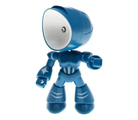 Lampy Bohemia-Design LED Stolná lampa LED/0,06W/3xLR41 robot modrá HERO-BLU