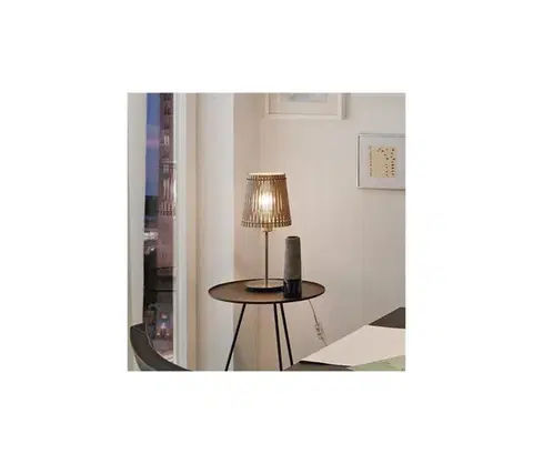 Lampy Eglo 96196 - Stolná lampa SENDERO 1xE27/60W/230V 96196