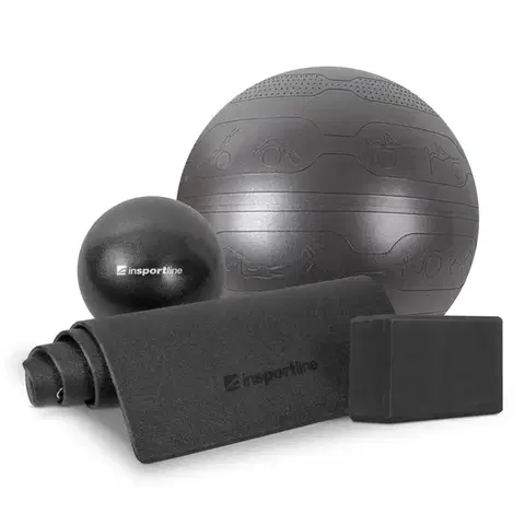 Ostatné fitness náradie Joga súprava inSPORTline Black