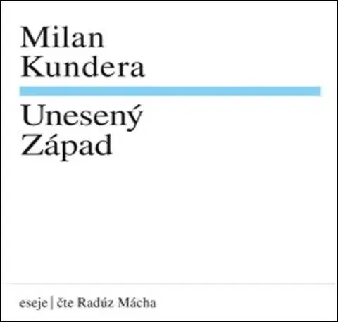 Česká beletria Supraphon Unesený západ - Audiokniha CD