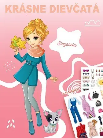 Pre deti a mládež - ostatné Krásne dievčatá – elegancia + nálepky