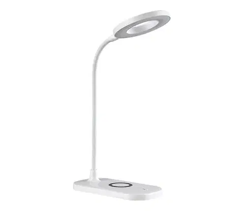 Lampy Rabalux 74014 - LED Stmievateľná dotyková stolná lampa HARDIN LED/5W/5V biela 74014