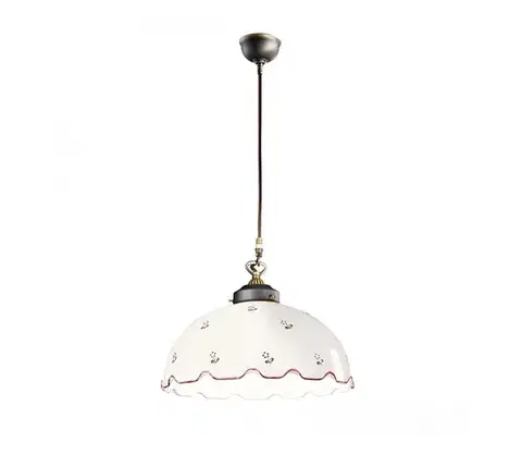 Svietidlá Kolarz 731.30.71 - Luster na lanku NONNA 1xE27/75W/230V červená 731.30.71
