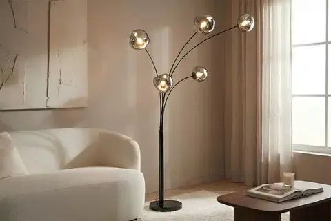 Osvetlenie Stojacia lampa ZAFIRA Dekorhome