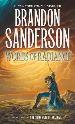 Sci-fi a fantasy Words of Radiance - Brandon Sanderson
