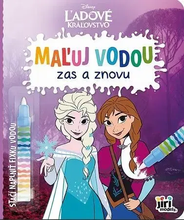 Pre deti a mládež - ostatné Maľuj vodou zas a znovu - Ľadové kráľovstvo