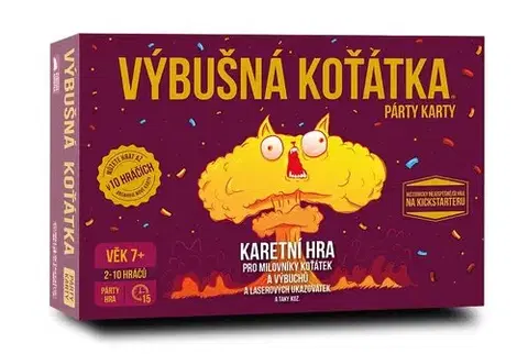 Párty hry ADC Blackfire Hra Výbušná koťátka: Párty karty Refresh (hra v češtine)