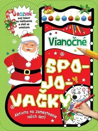 Nalepovačky, vystrihovačky, skladačky Vianočné spojovačky