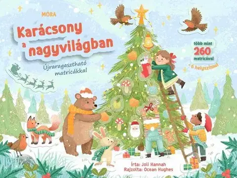 Nalepovačky, vystrihovačky, skladačky Karácsony a nagyvilágban - Hannah Joli