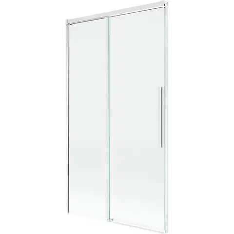 Sprchové dvere MEXEN/S - Rox vaňová zástena 2-krídlová posuvná 100 x 150, transparent, biela 8C9-100-001-20-00