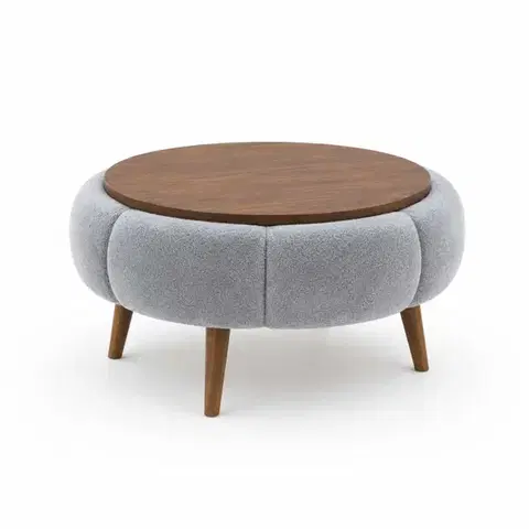 Konferenčné stolíky Konferenčný stolík PAPATYA 60 WALNUT