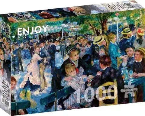 1000 dielikov Enjoy Puzzle Auguste Renoir: Tanec v Moulin de la Galette