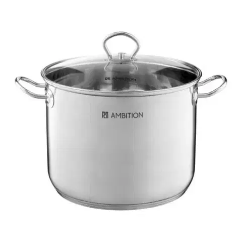 Hrnce Kinekus Hrniec nerezový, 26cm, 11L, s pokrievkou ACERO