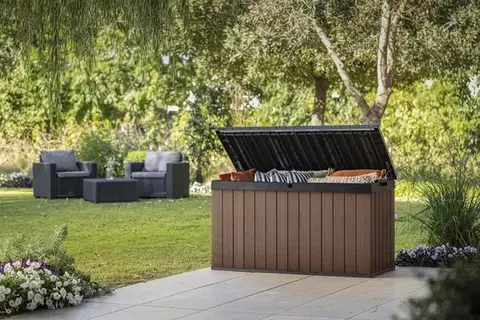 Záhradné úložné boxy Záhradný úložný box DARWIN 570L Rojaplast
