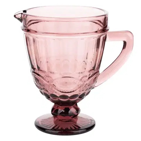 Džbány KONDELA Savoy džbán na vodu 1150 ml ružová