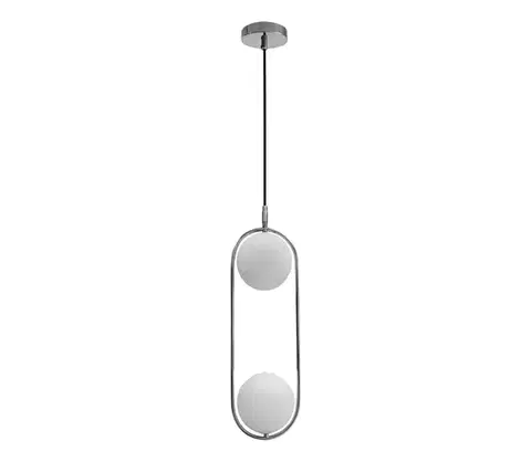 Svietidlá  Luster na lanku CORDEL 2xG9/28W/230V lesklý chróm 32-32072