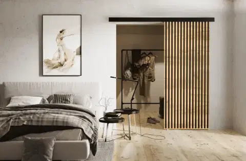 Posuvné dvere KIER Posuvné dvere BELMO | 90 cm Farba: Dub craft zlatý