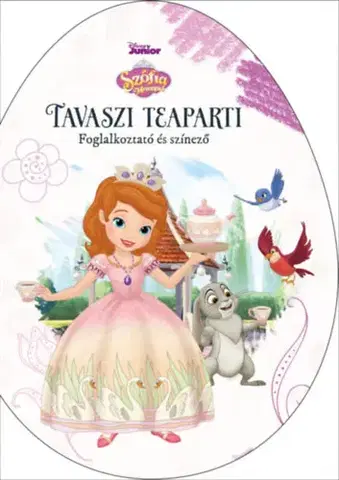 Pre deti a mládež - ostatné Tavaszi teaparti - Foglalkoztató és színező