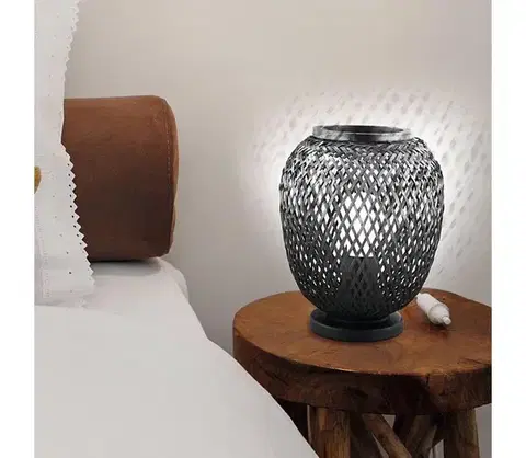 Lampy Eglo 43267 - Stolná lampa DEMBLEBY 1xE27/40W/230V 43267