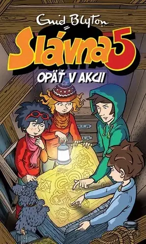 Pre deti a mládež - ostatné Slávna päťka opäť v akcii - Enid Blyton