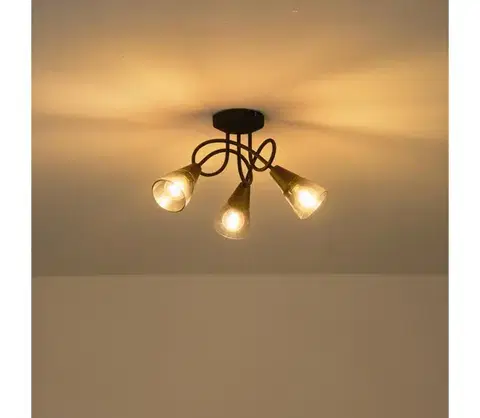 Svietidlá Eurolamp Prisadený luster CLASSY 3xE14/7W/230V 145-25272