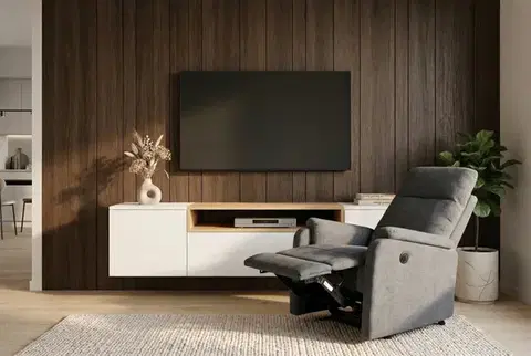 Kreslá Polohovacie TV kreslo KYKLOP Dekorhome