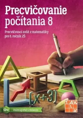 Matematika Precvičovanie počítania 8 - Gabriela Jakubecová,Jaroslava Trembuľáková