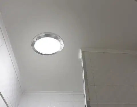 Stropná svetla Stropná lampa Aquila 32cm 1xE27 Saténový nikel IP44