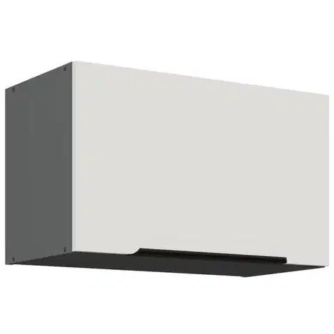 Kuchynské skrinky visiace Kuchynská skrinka Aria-Wh/Ant Anti Fingerprint 60gu-36 1f