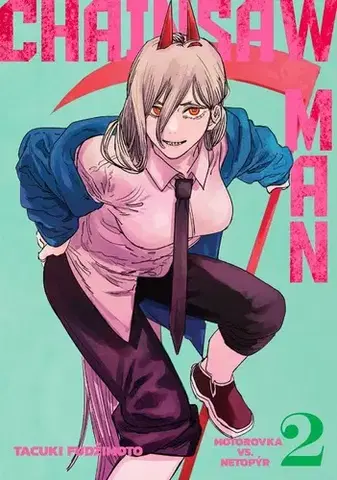 Manga Chainsaw Man 2: Motorovka vs. netopýr - Tacuki Fudžimoto