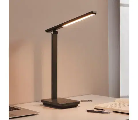 Lampy Eglo 900957-LED Stmievateľná nabíjacia stolná lampa INIESTA 3,6W/5V 1800mAh šedá 900957
