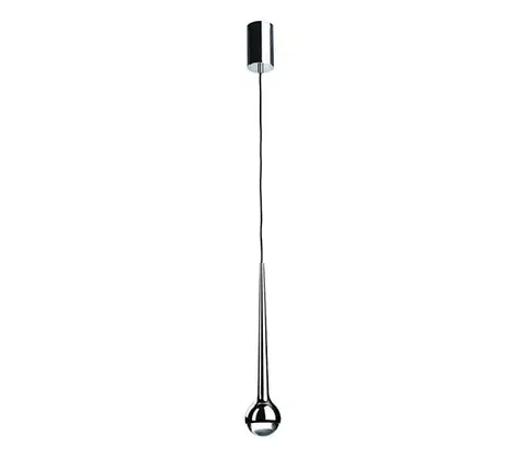 Svietidlá Open Design OR80261 - LED luster na lankách CAPPI LED/5W/230V čierny chróm OR80261