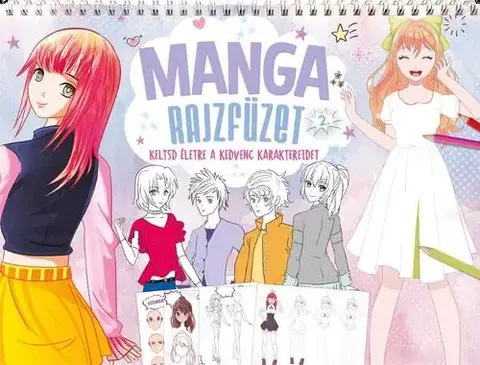 Pre deti a mládež - ostatné Manga rajzfüzet 2.