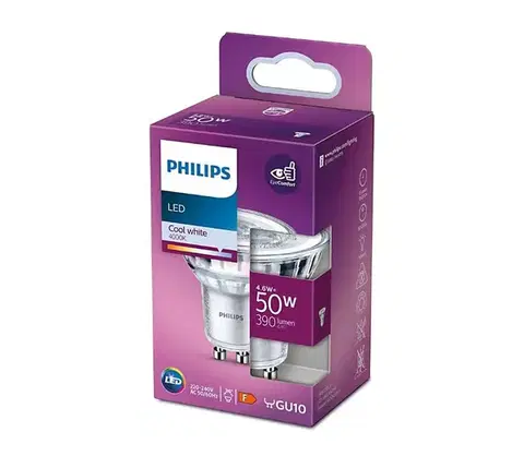 Žiarovky LED Žiarovka Philips GU10/4,6W/230V 4000K 8718699776992