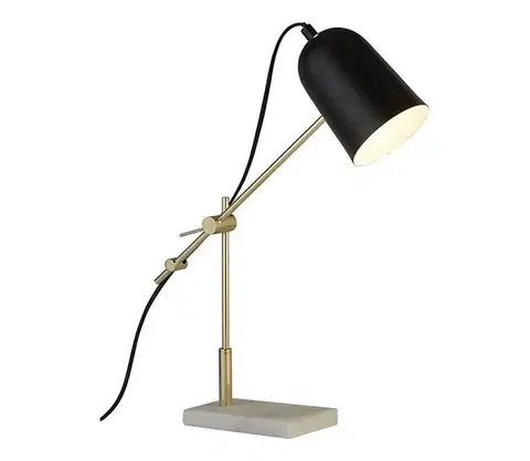 Lampy Searchlight EU60880BK - Stolná lampa ODYSSEY 1xE14/7W/230V čierna EU60880BK