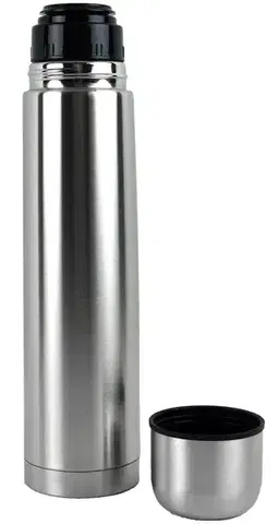 Termosky a termohrnčeky MAKRO - Termoska nerez 1l