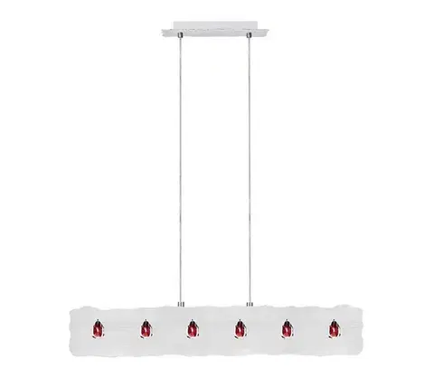 Svietidlá EGLO 88452 - Závesné svietidlo DUKE 6xG9/40W 88452