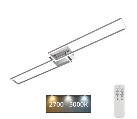 Svietidlá Brilo - LED Stmievateľný prisadený luster FRAME 2xLED/20W/230V + DO 3145-018
