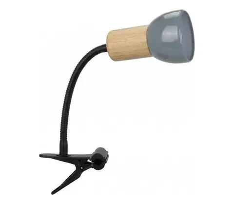 Svietidlá  2224174WFC - Lampa s klipom SVENDA 1xE27/60W/230V 2224174WFC
