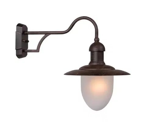 Záhradné lampy Lucide 11871/01/97 - Vonkajšie nástenné svietidlo ARUBA 1xE27/24W/230V 11871/01/97
