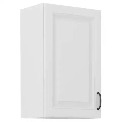 Kuchynské skrinky visiace Kuchynská skrinka STILO biely mat/biely 45g-72 1f