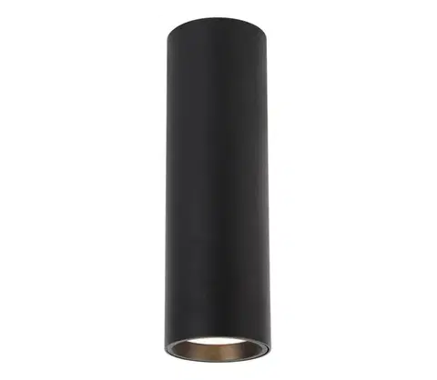Svietidlá  Bodové svietidlo GENESIS 1xGU10/8W/230V 20 cm čierna ML0384