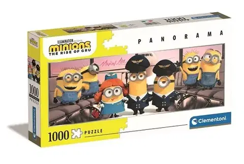1000 dielikov Puzzle Mimoni 1000 panorama Clementoni