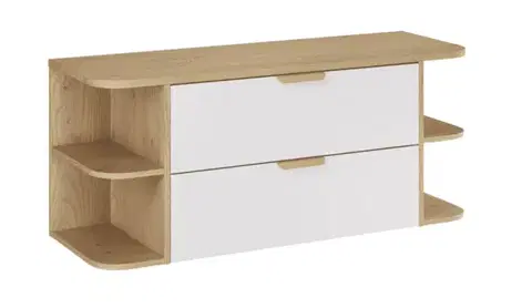 Skrinky s umývadlom ArtCom Kúpeľňová skrinka s doskou ASTER WHITE LRSM D120cm | 120 cm