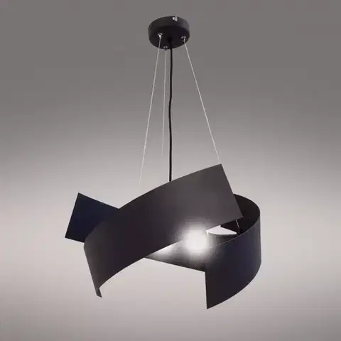 Moderné lampy do obývačky Luster Tango 2718 Čierna LW3