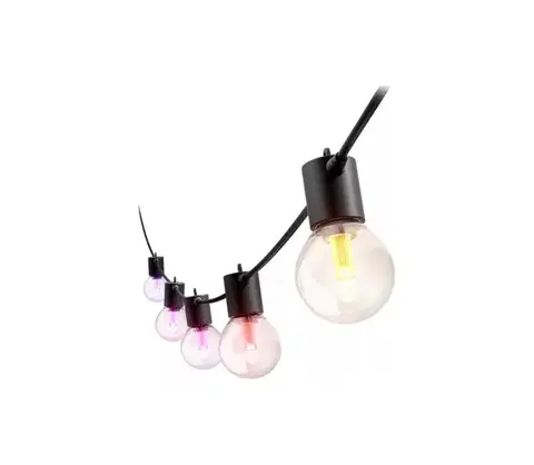 LED osvetlenie Philips - LED RGBW predlžovací stmievateľný vonkajší reťazec Hue FESTAVIA 20xLED 14m IP65 872110306285700
