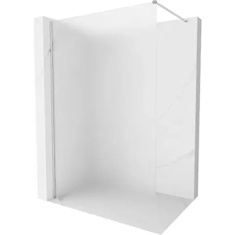Sprchové dvere MEXEN/S - Kyoto-X Sprchová zástena WALK-IN 60 x 200, dekor 10 mm, chróm 800-060-101-01-30-X